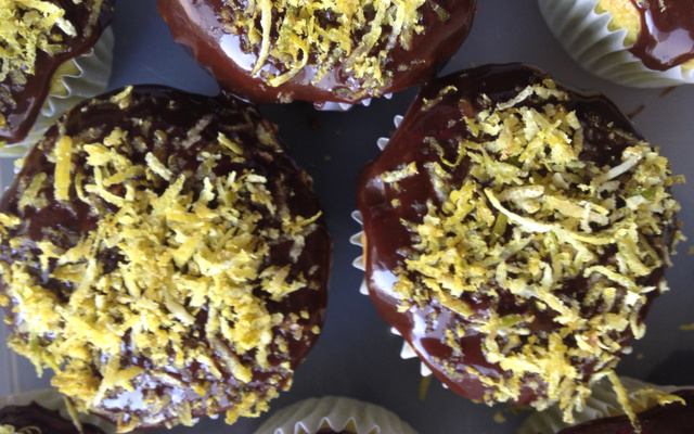 Cupcake Hulk (sabor limão)