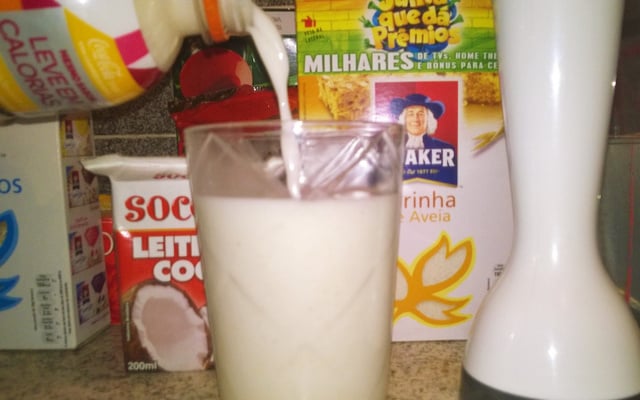 Leite de Aveia simples e muito saboroso