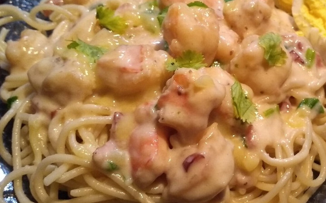 MELHOR CAMARÃO AO MOLHO BRANCO DO MUNDO