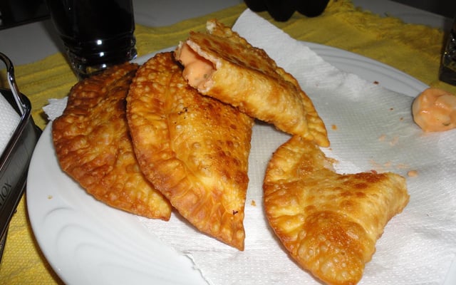 Pastel de palmito cremoso