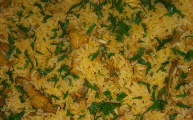 Suan com arroz juntos