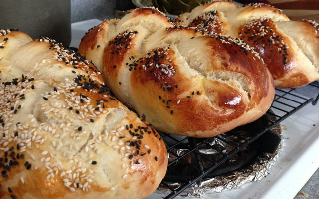 Pão judaico (Challah)