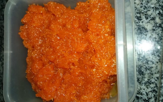 Doce de abóbora com coco