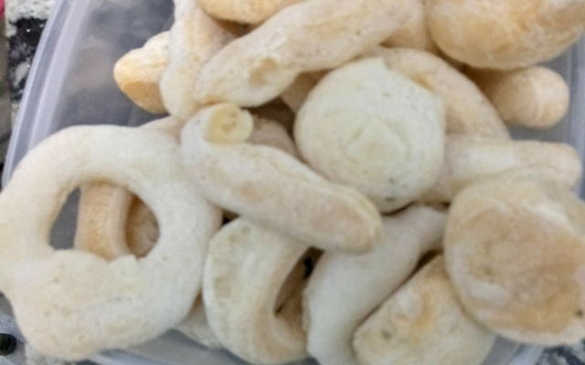 Biscoito de povilho salgado