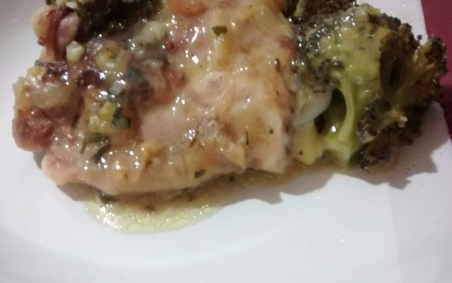 Sobrecoxas de frango maravilha