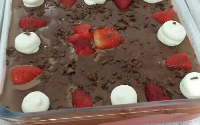 Sobremesa de morango