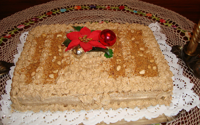 Torta de amendoim da Renê