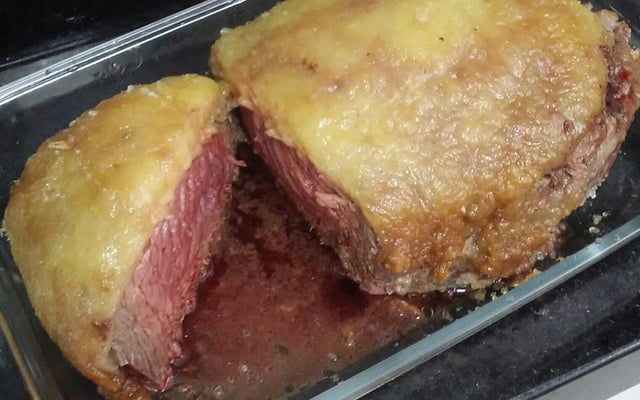 Picanha ao Forno com Sal Grosso