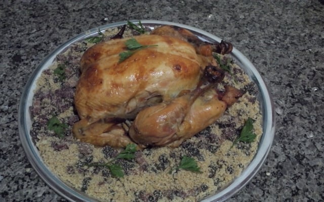 Farofa para frango ou chester