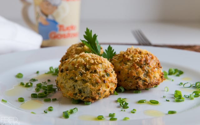 Bolinho de arroz assado