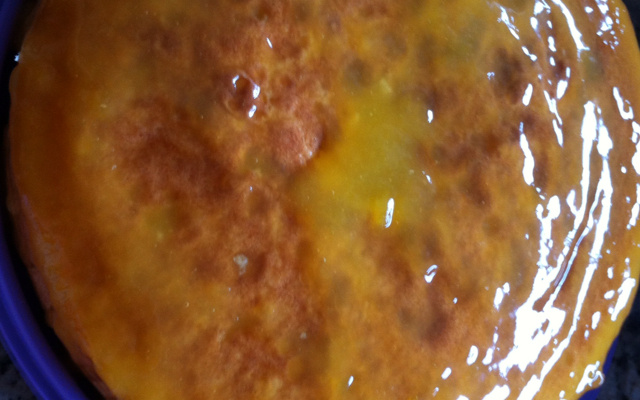 Calda de laranja para bolos e pudins