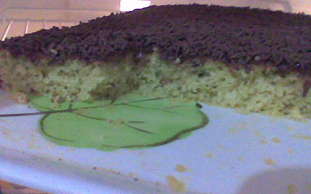 Bolo de Maracujá Crocante