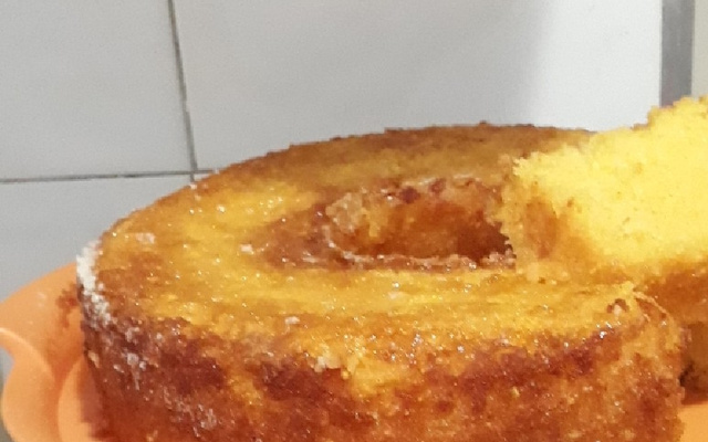 Bolo de milho e milharina super rápido