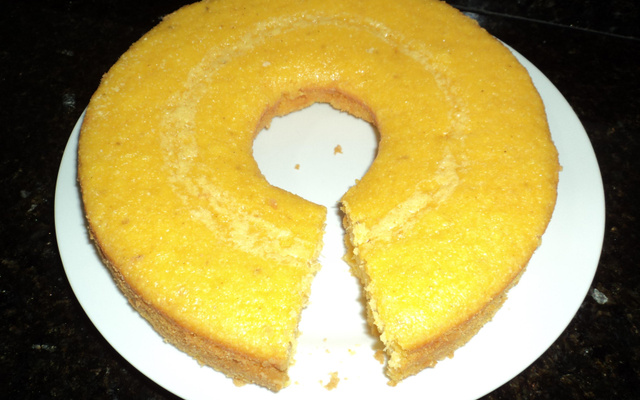 Bolo de milharina