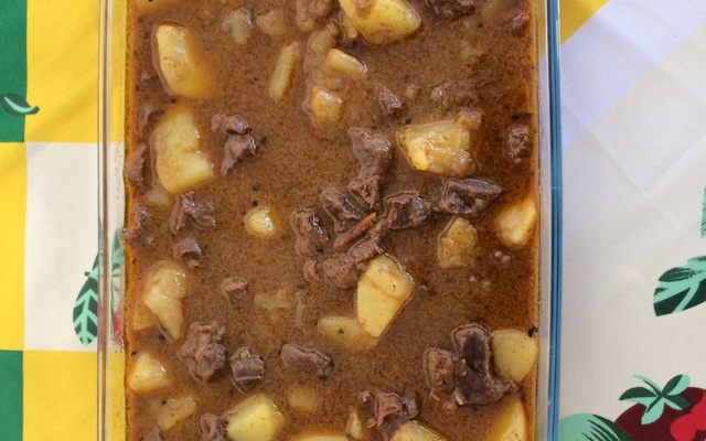 Coração de Boi com batata