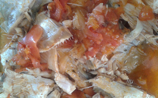 Sardinha na panela de pressão