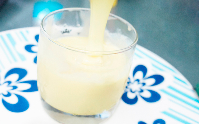 Leite condensado caseiro