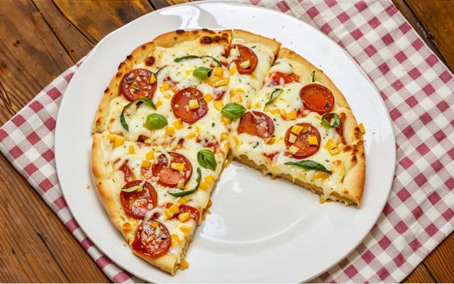 Pizza de liquidificador