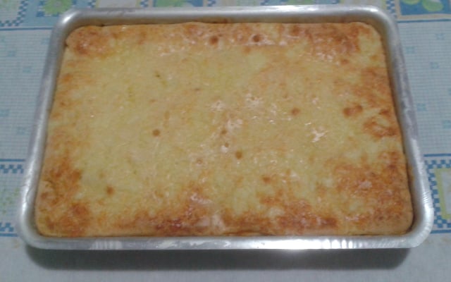 Torta de liquidificador com queijo