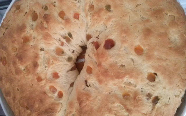 Rosca de frutas cristalizadas