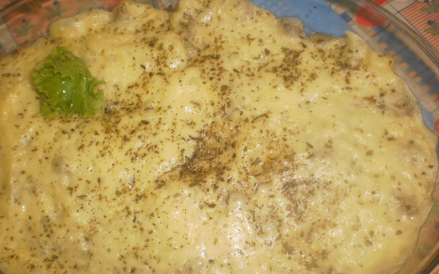 Escondidinho de batata com carne moída