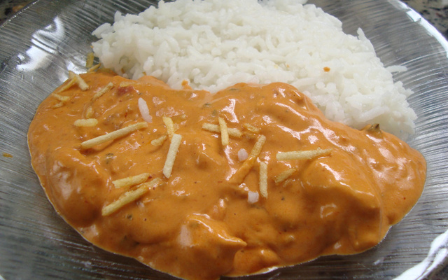 Estrogonofe de frango cremoso com requeijão