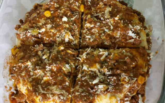 Torta crepe de carne