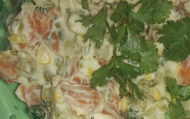 Salada com maionese