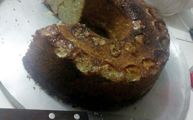 Bolo de banana fofinho