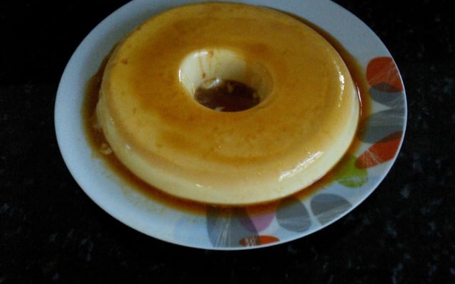 Pudim que não vai ao fogo, fácil, rápido e delicioso