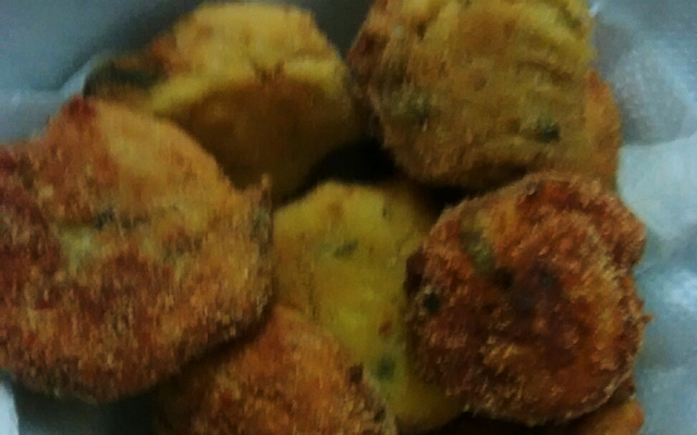 Bolinho de arroz integral