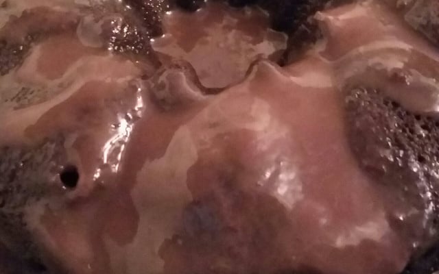 Bolo de chocolate de microondas