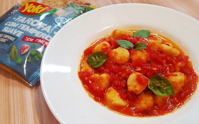 Nhoque Yoki ao molho rústico