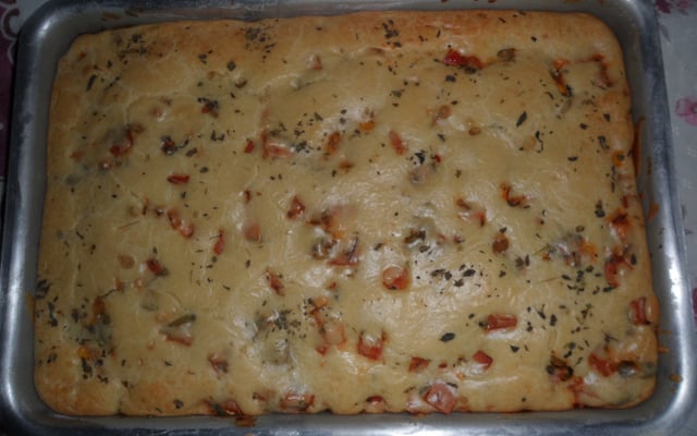 Massa de bolo salgado