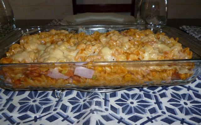 Macarrão na panela de pressão V