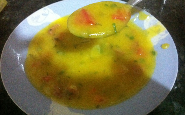 Caldo de Mandioquinha