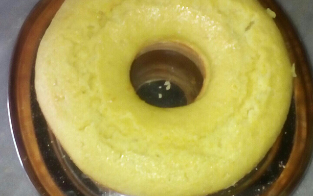 Bolo de laranja no liquidificador