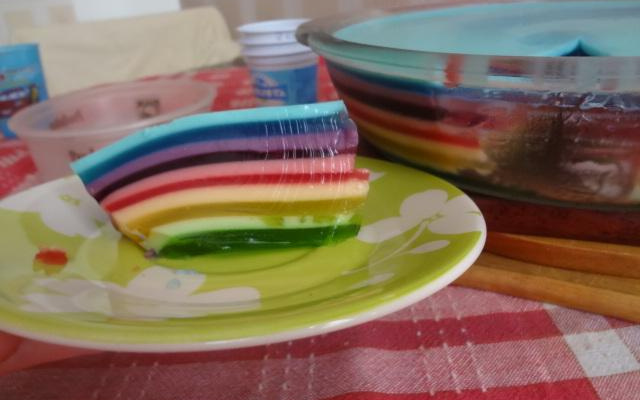 Arco-Iris de Gelatina