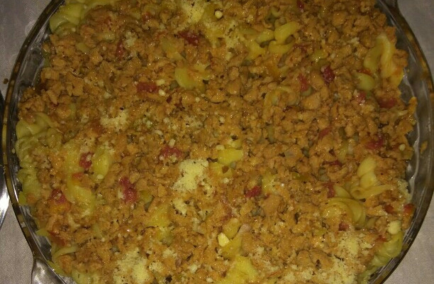 Macarronada de soja fácil