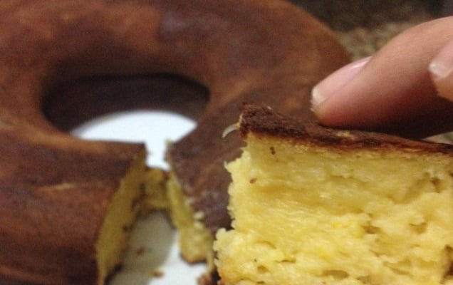 Bolo de Milho cremoso e espetacular