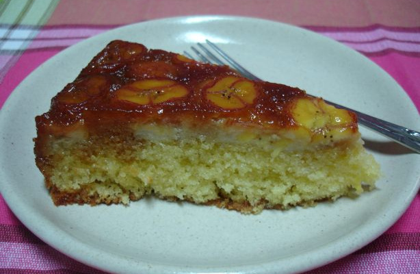 Torta de plátano de micro-ondas