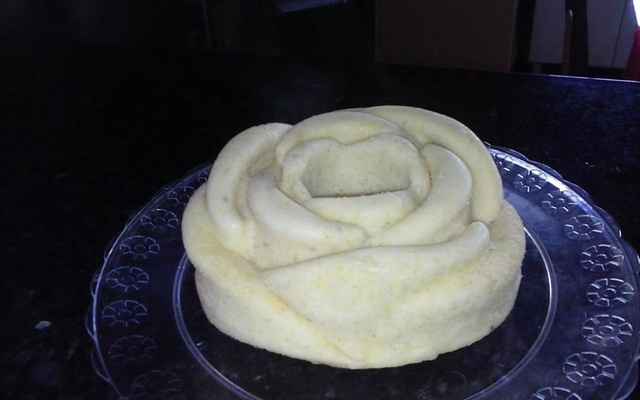 Bolo de fubá simples