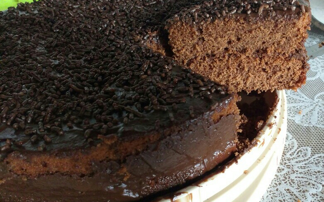 Torta de chocolate da vovó