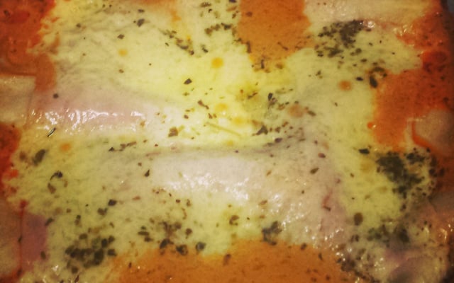 Lasanha ao molho rosé