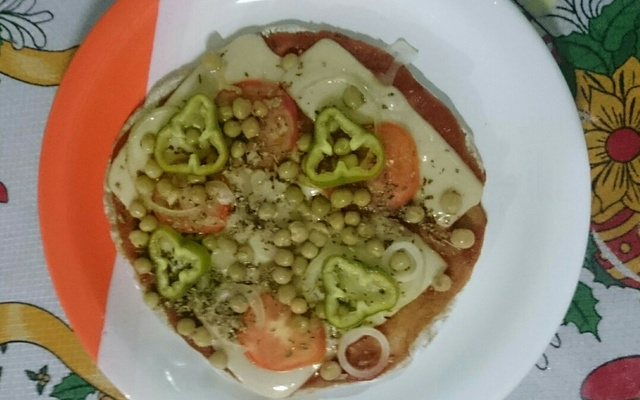 Pizza fit de frigideira