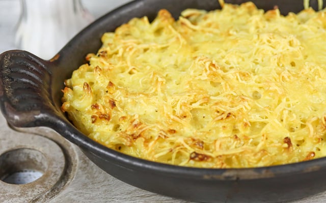 Bacalhau gratinado