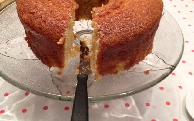 Bolo de leite quente