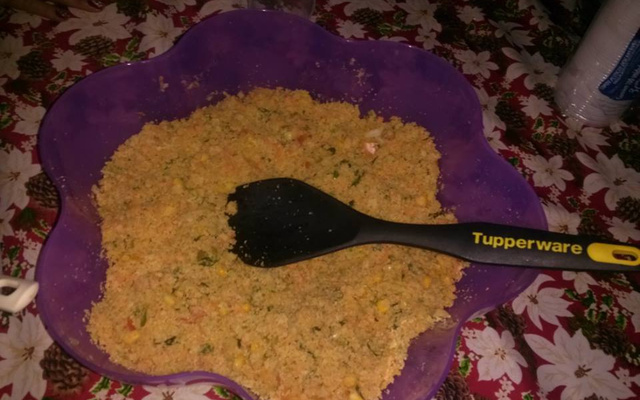 Farofa fria nutritiva