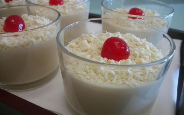 Mousse super rápida de limão