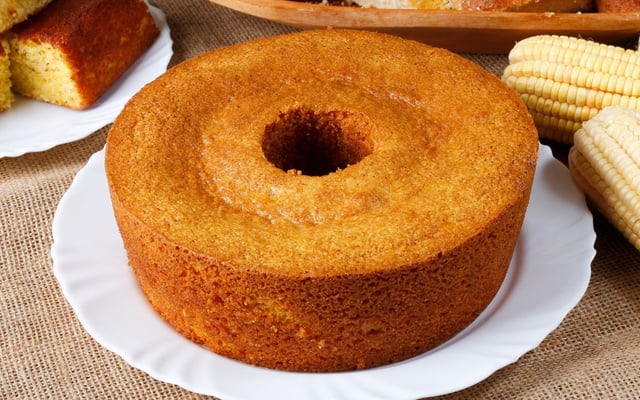 Bolo de milho festa junina
